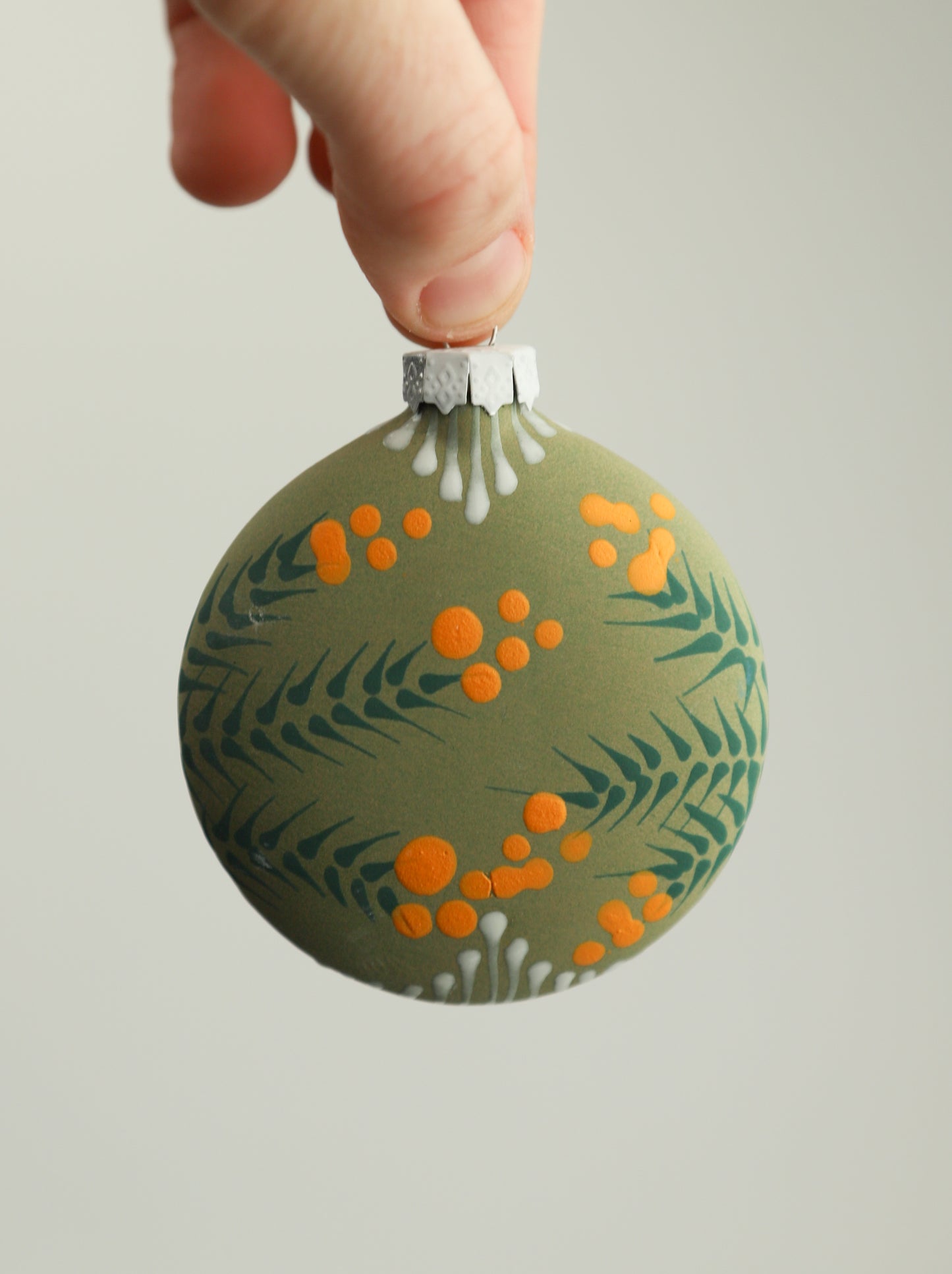Sage Flower Ornament
