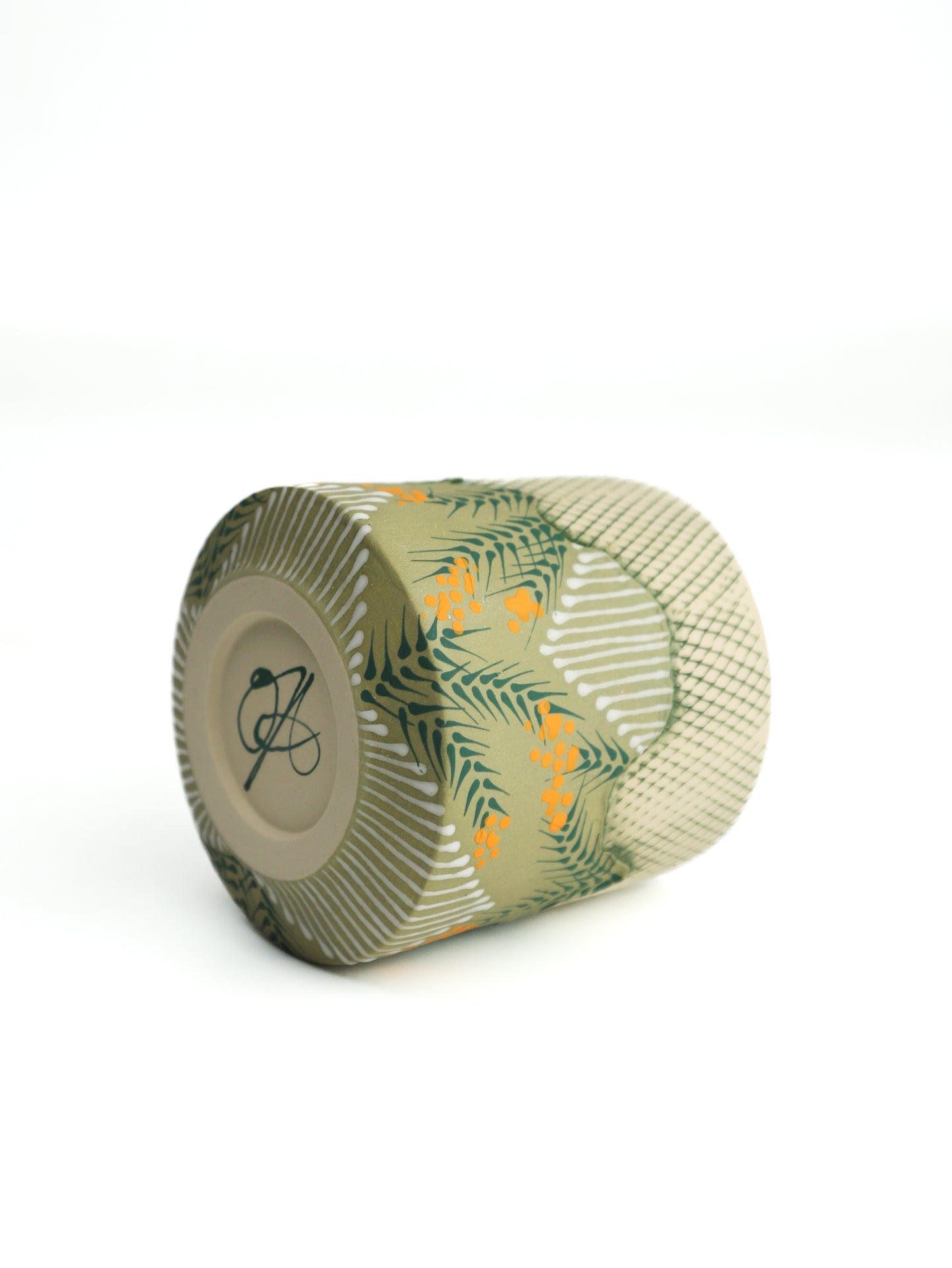 18. Sage Flower Tumbler