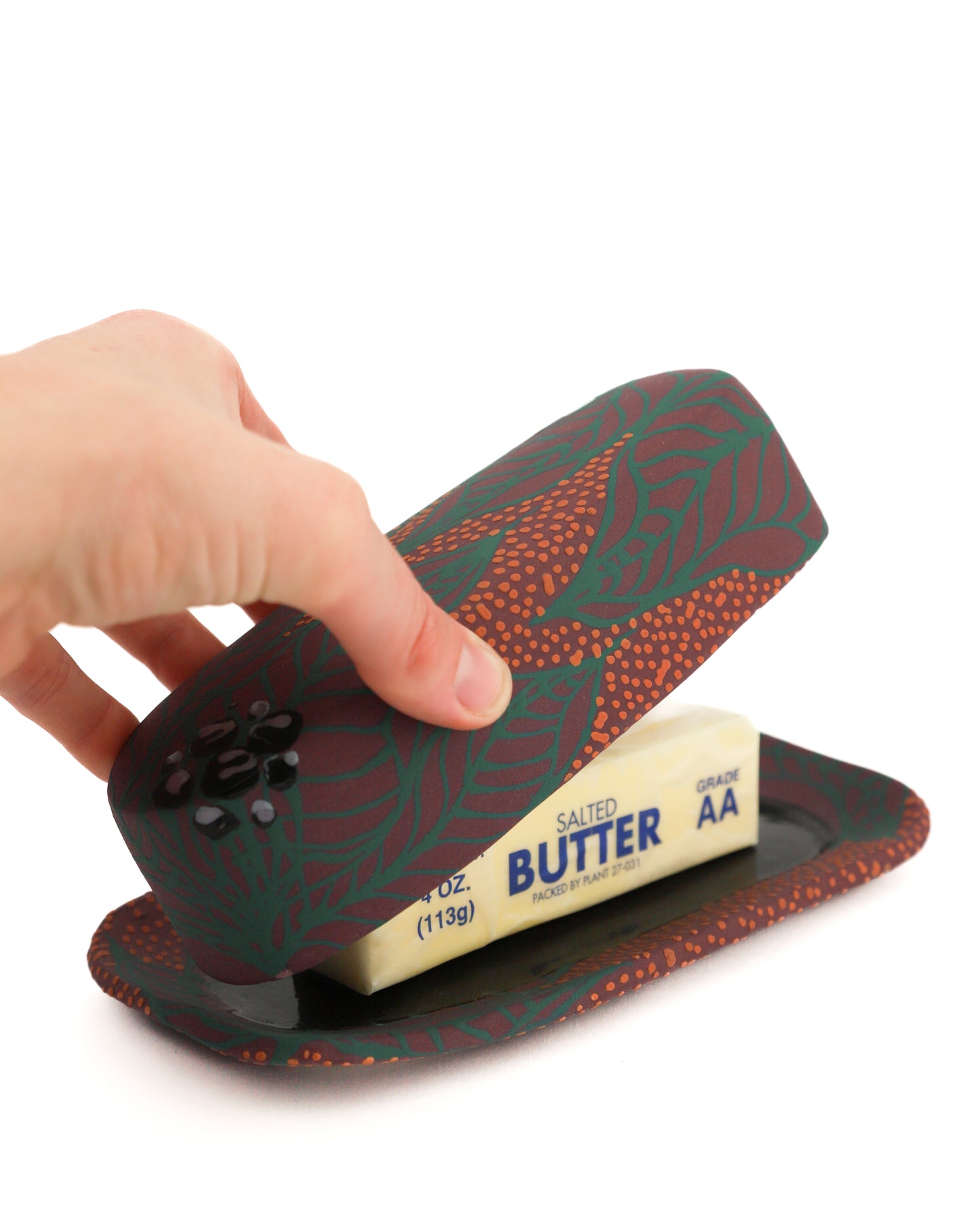 3. Purple Butter Dish