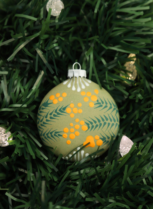 Sage Flower Ornament