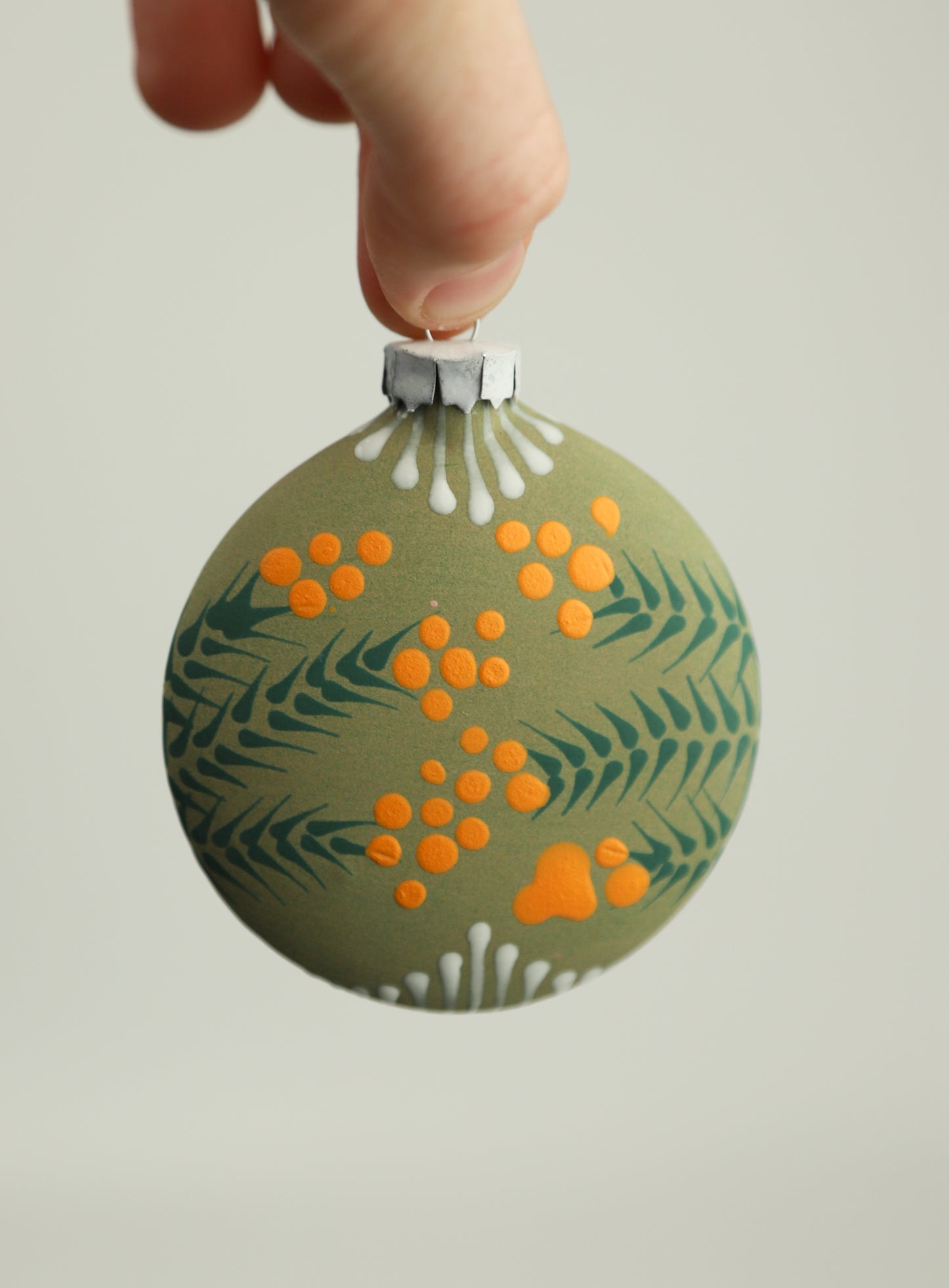 Sage Flower Ornament