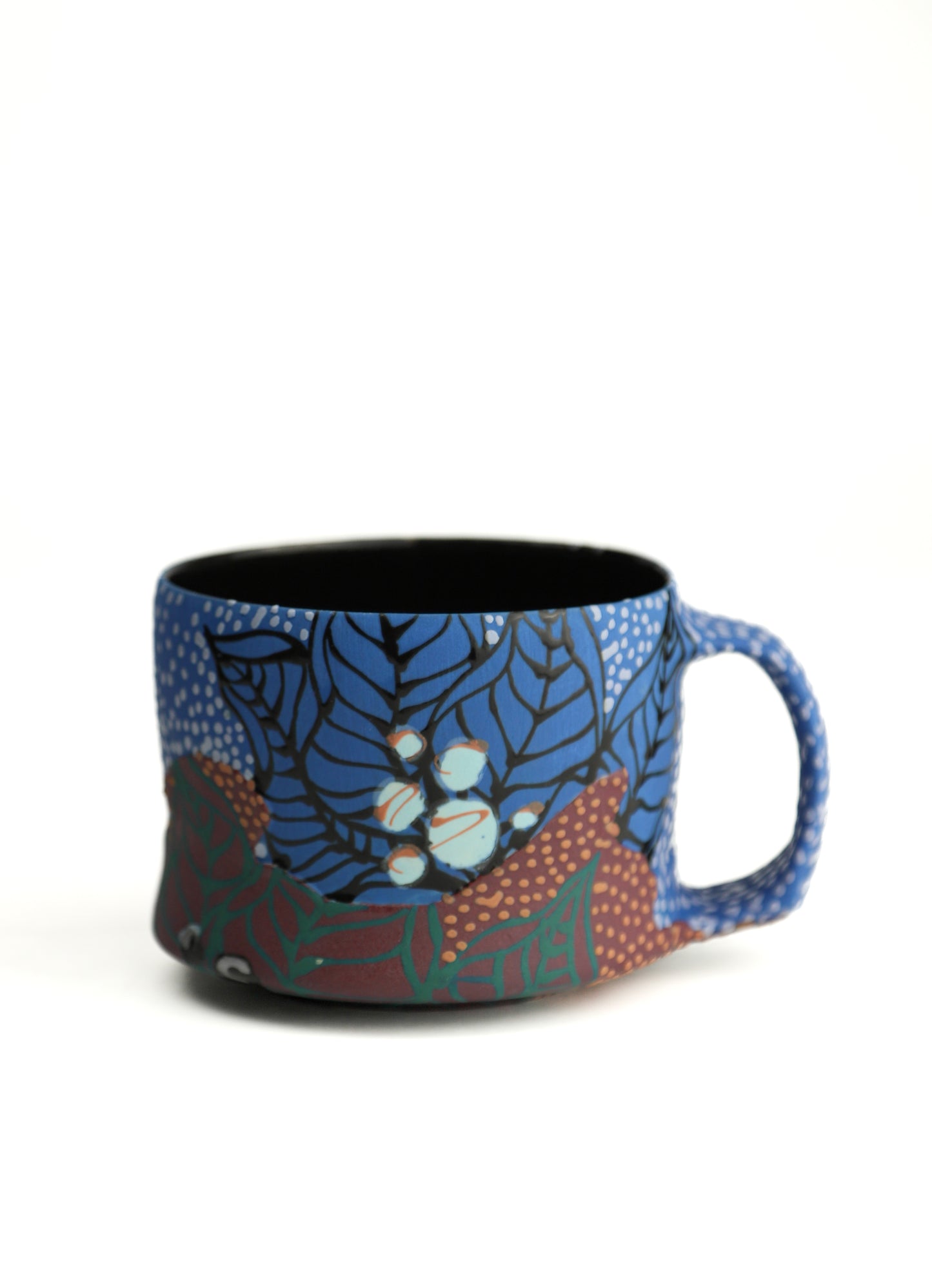 7. Blue/Purple Split Mug