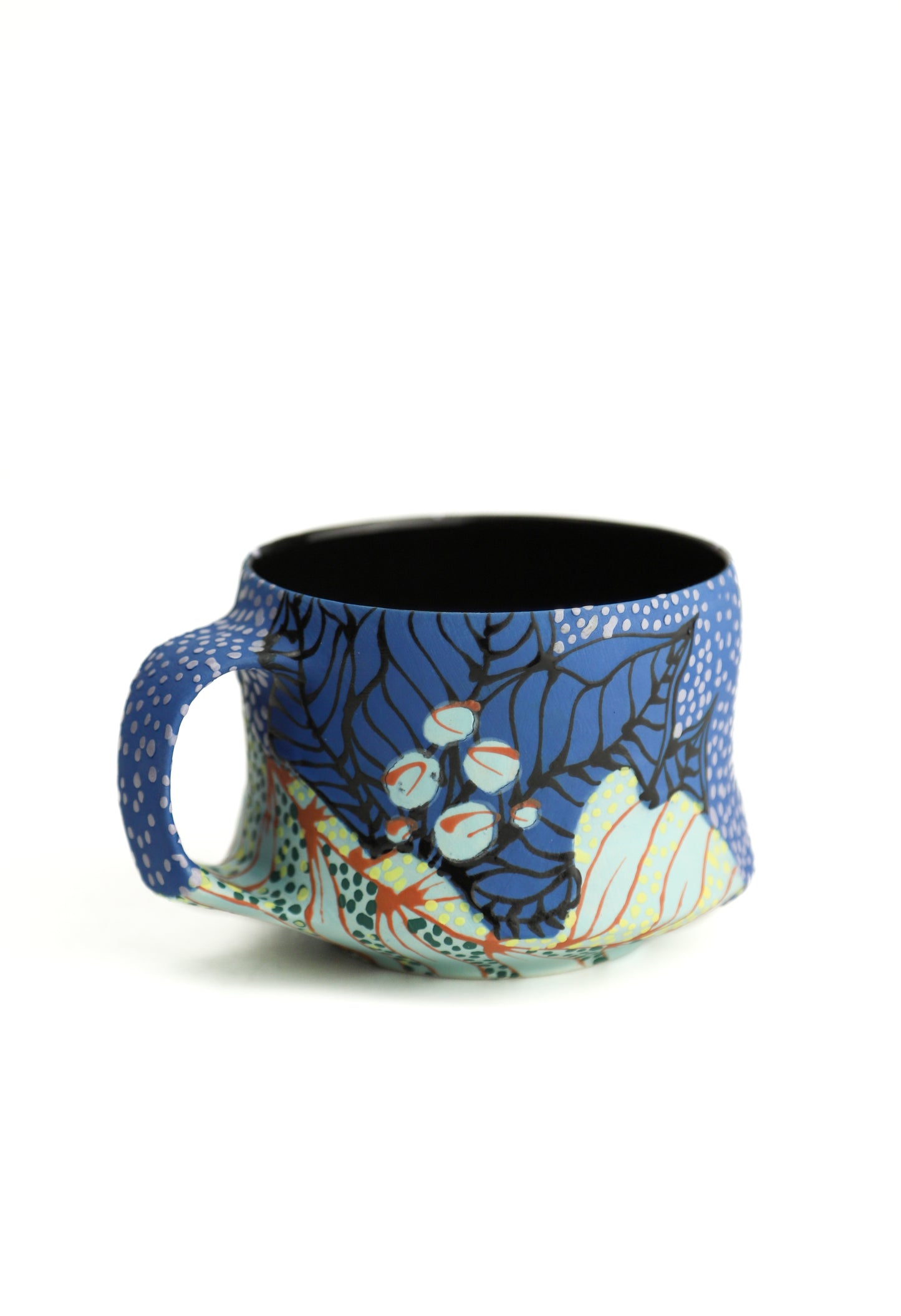 8. Blue/Seafoam Split Mug