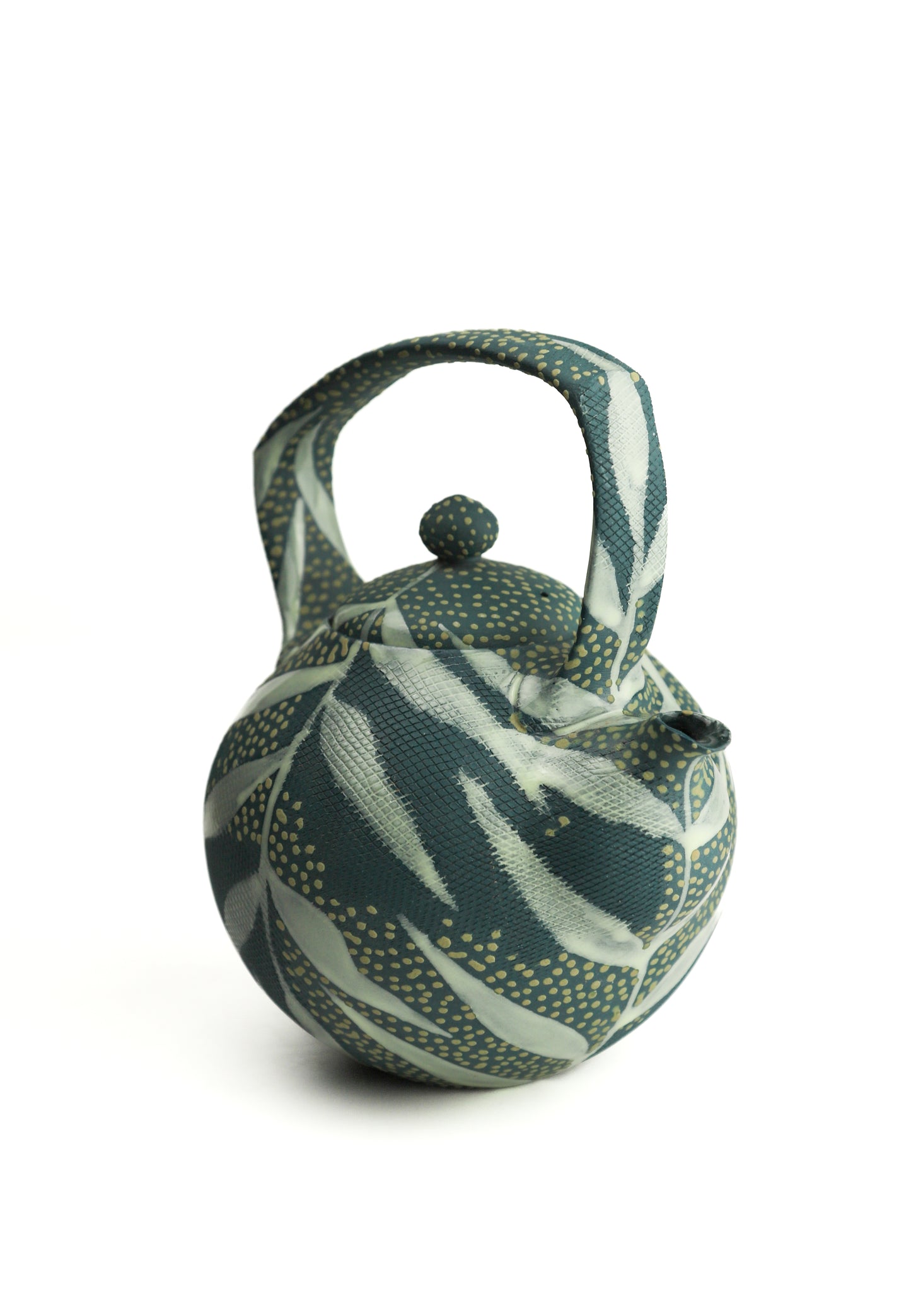 25. Lime Leaf Teapot