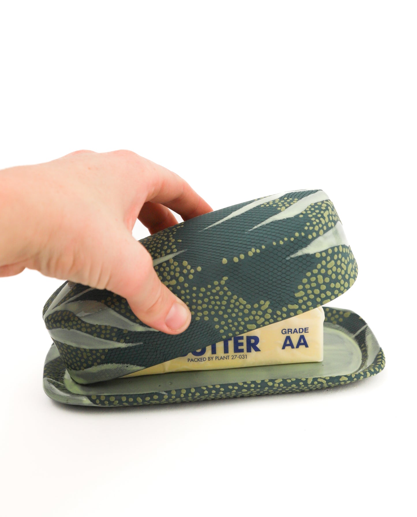 6. Lime Leaf Butter Dish 1