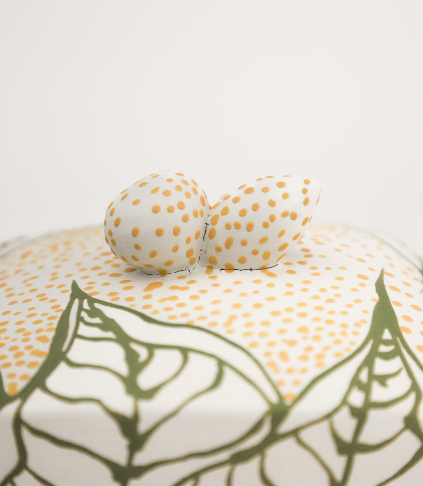 17. *Berried White Butter Dish* (Second)