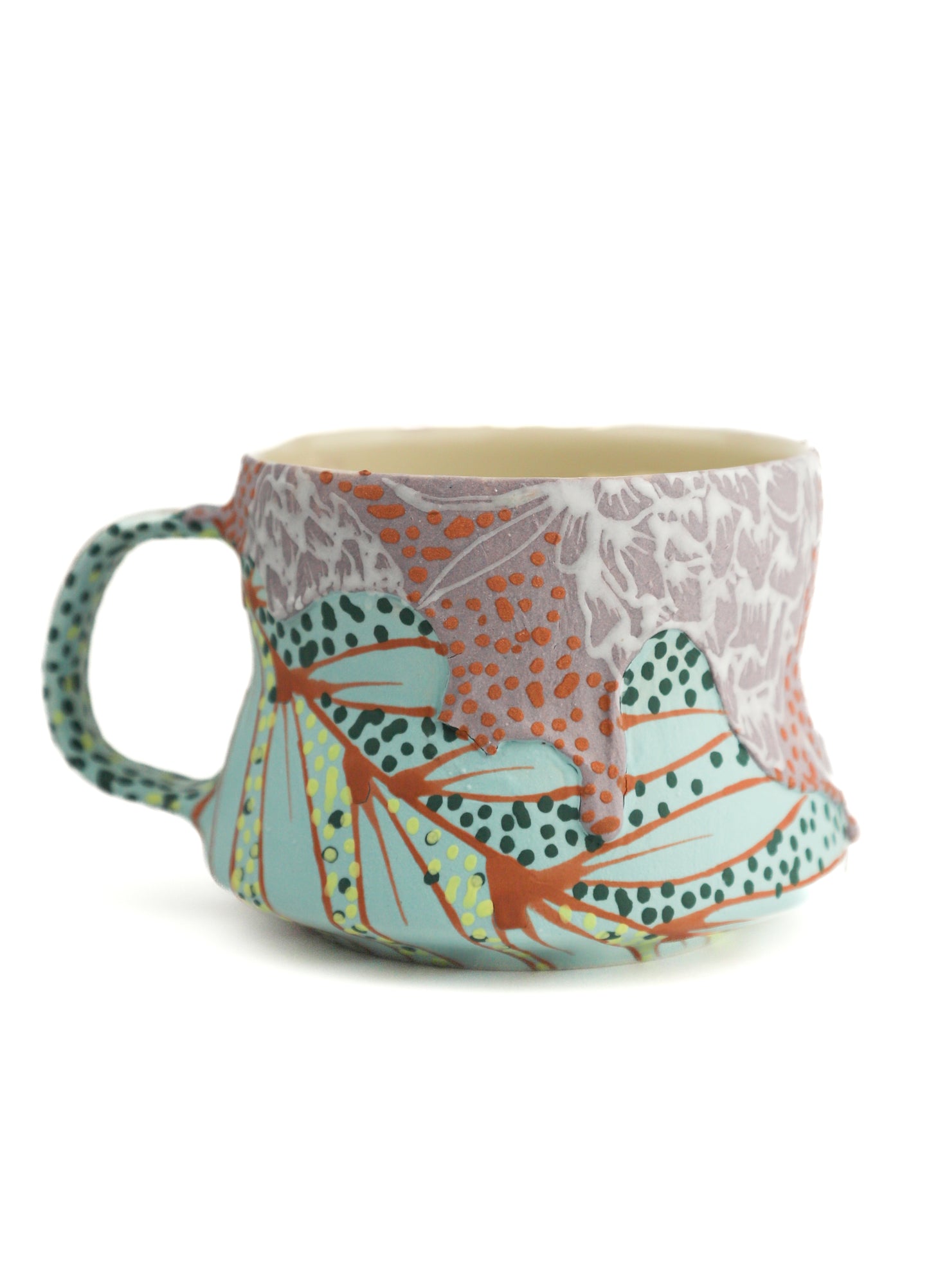 5. Seafoam Artichoke Mini Mug
