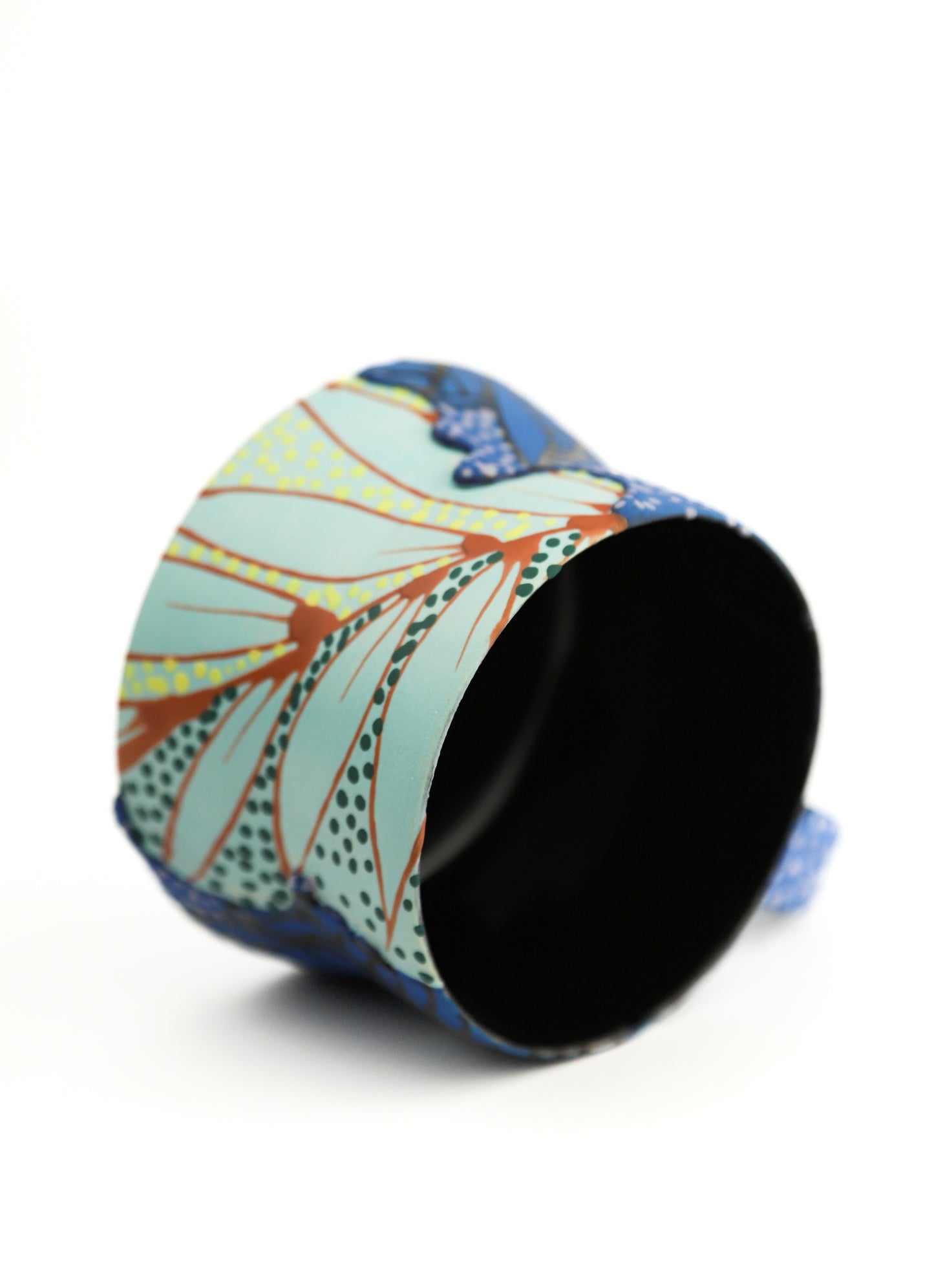 8. Blue and Seafoam Mini Mug