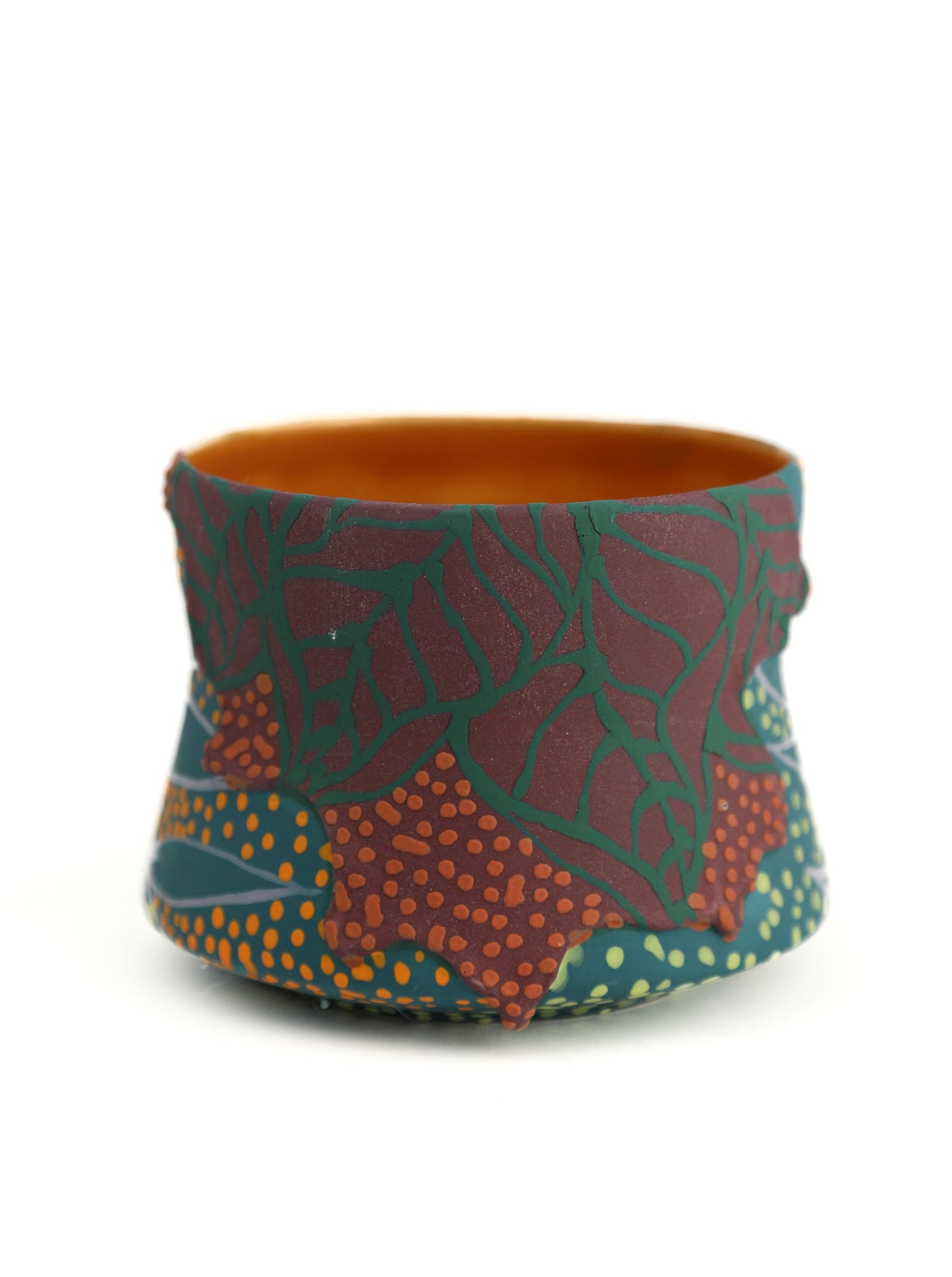 11. Teal and Purple Mini Mug