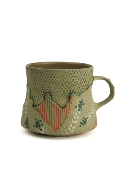 16. Sage Flower Mini Mug