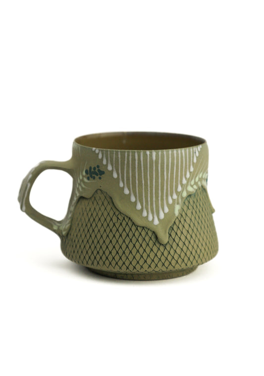 18. Sage Flower Mini Mug