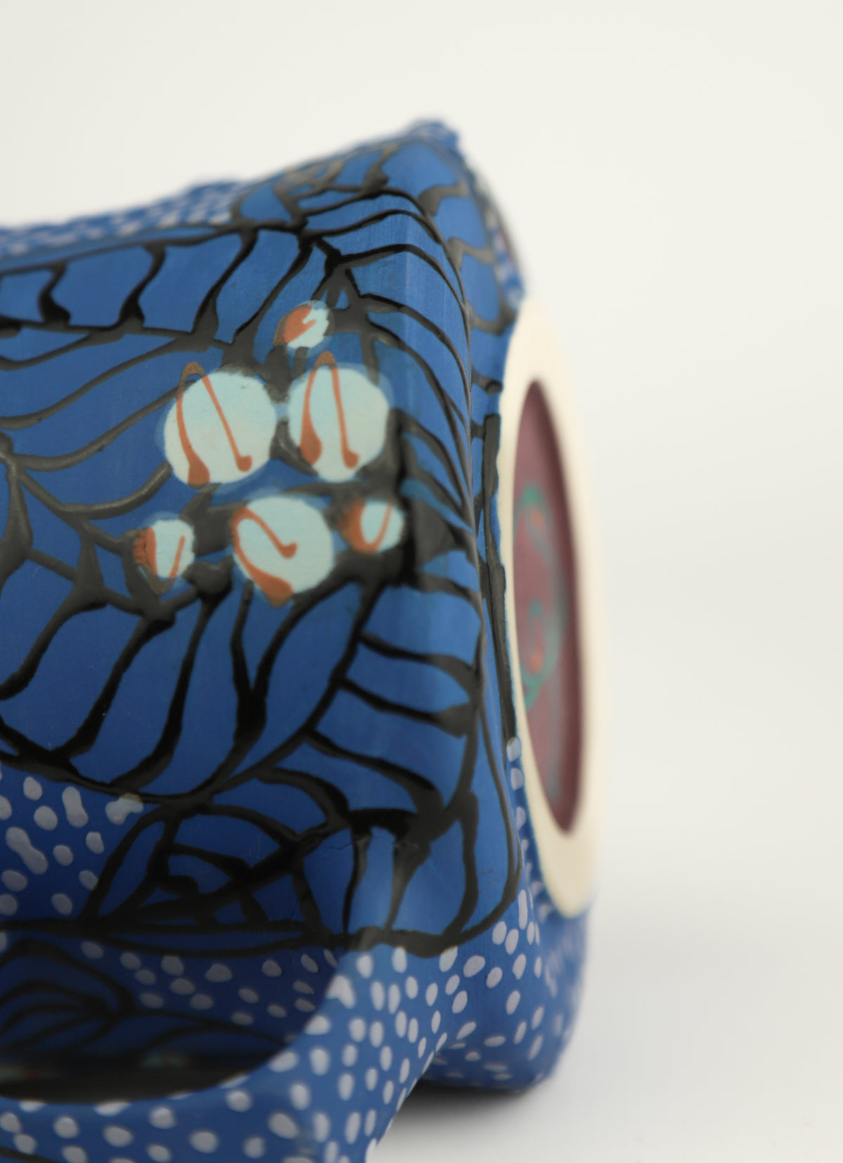 Blue and Purple split mug