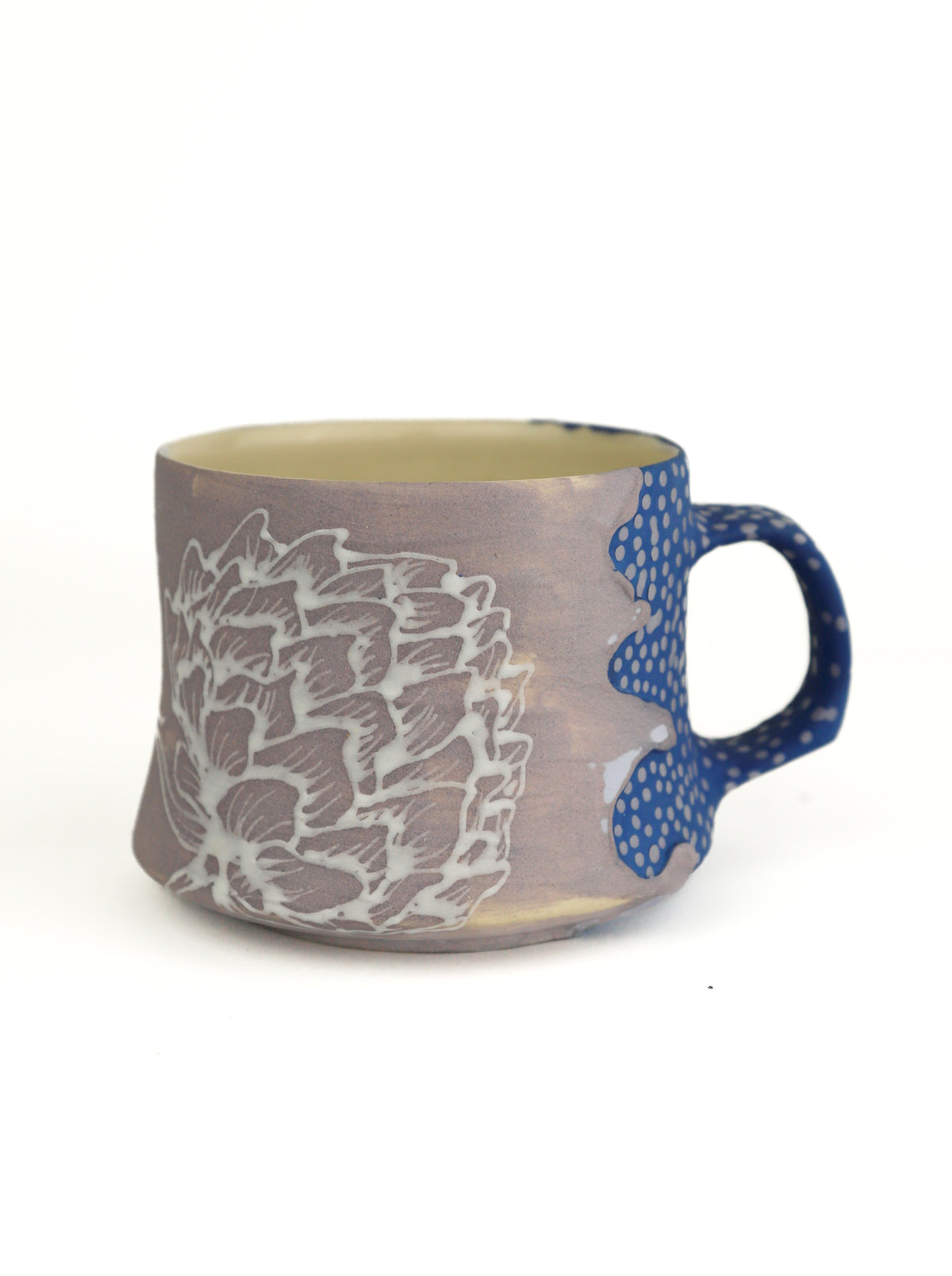 Lavender Artichoke Mug