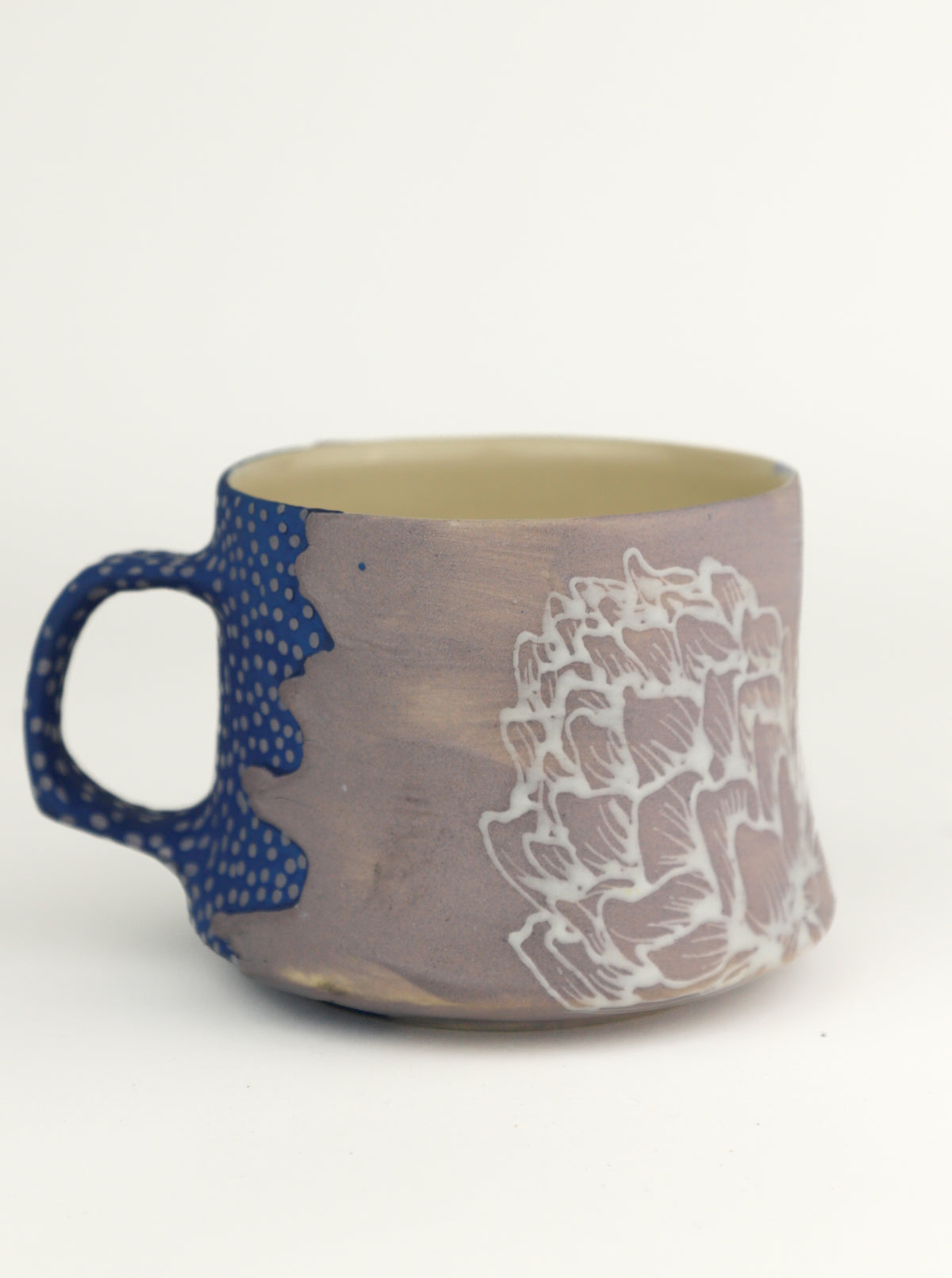 Lavender Artichoke Mug