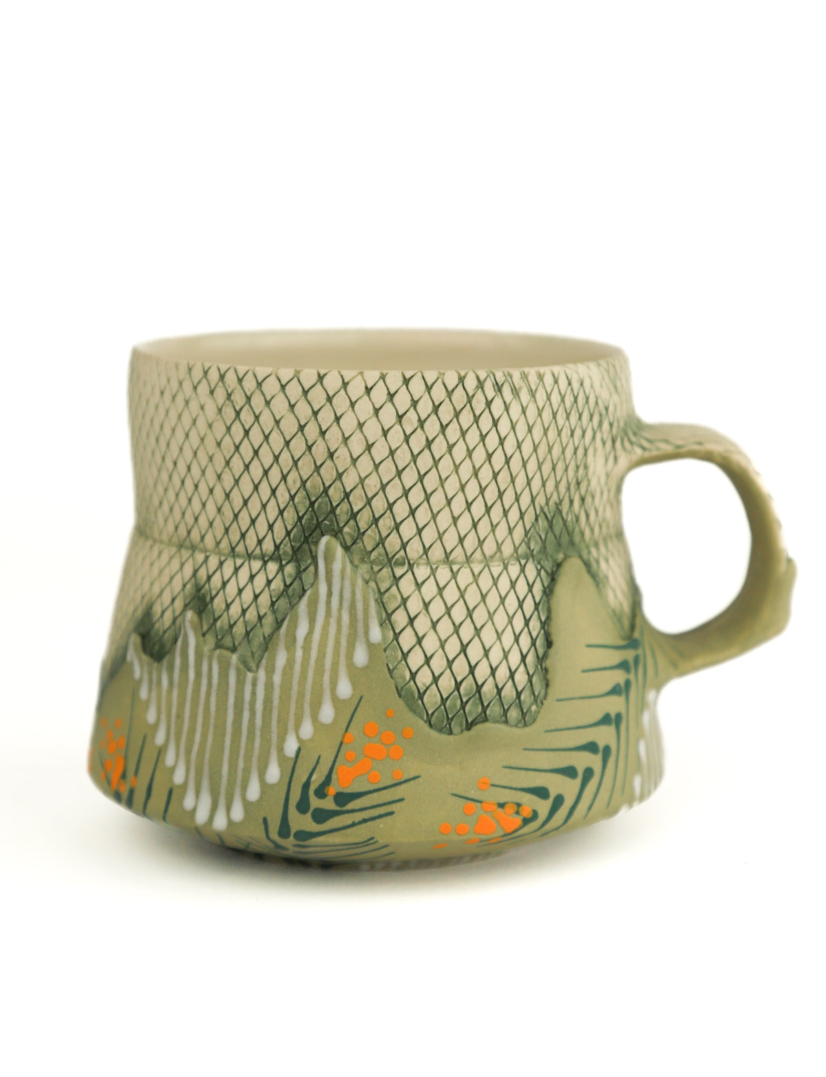 Sage Flower Mug