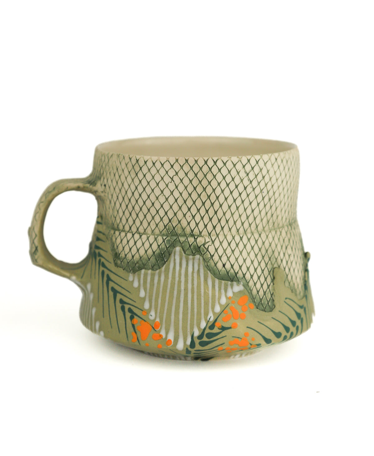 Sage Flower Mug