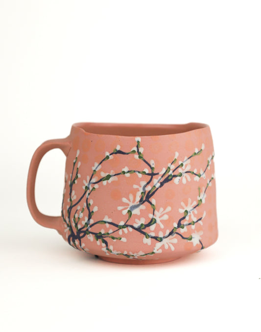 Pink Cherry Blossom Mug