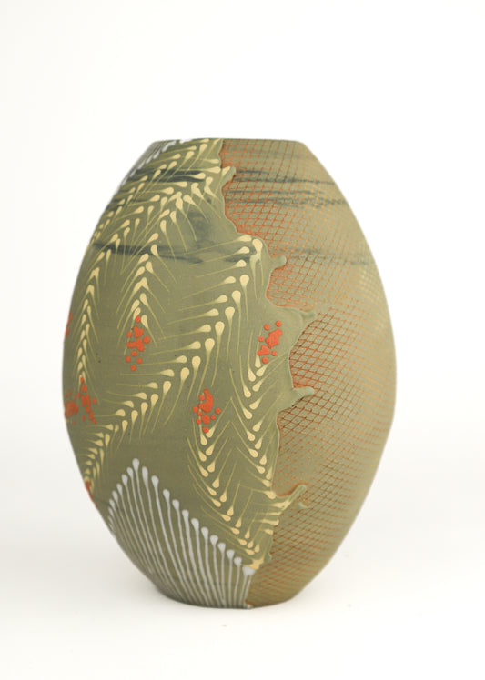 Sage Flower Vase