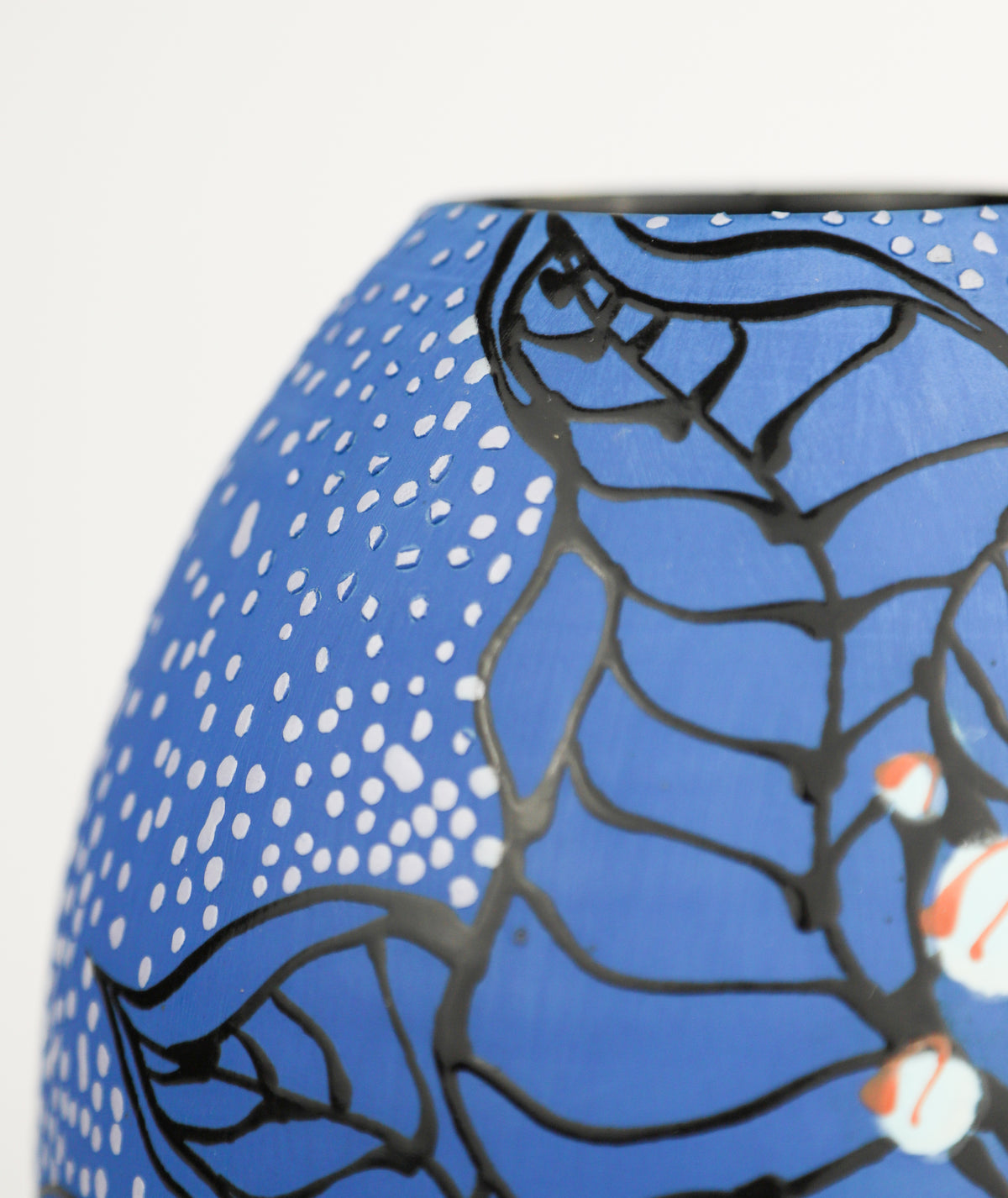Blue and Magenta Vase