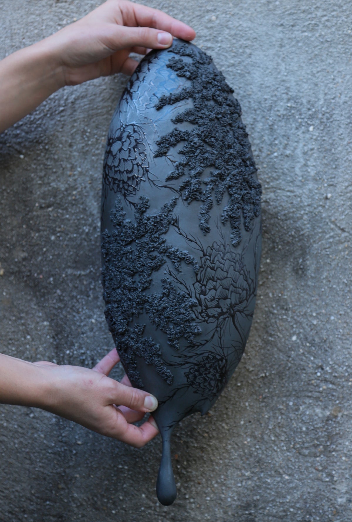 Medium Black Wall Pod *** Second