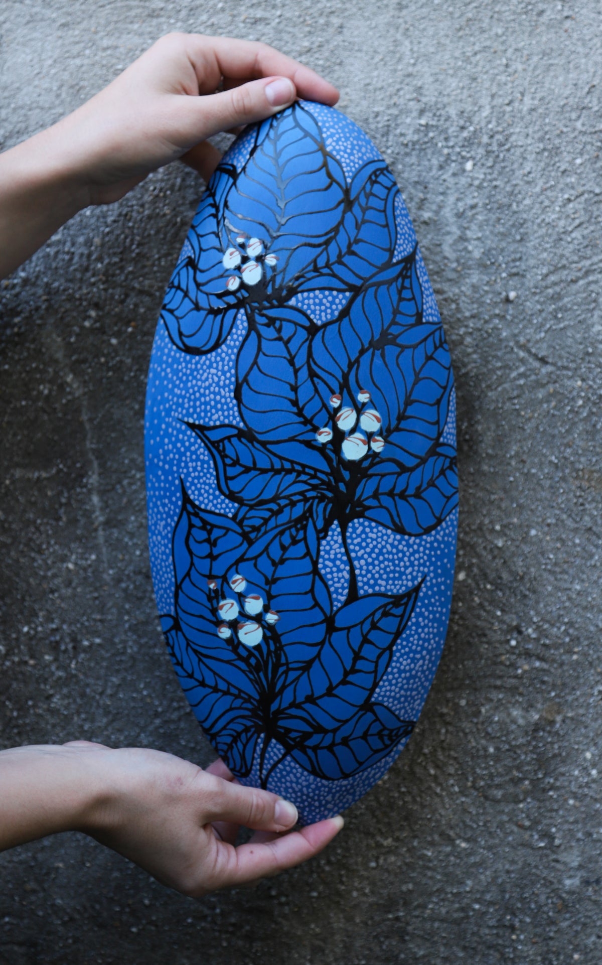 Medium Blue Wall Pod