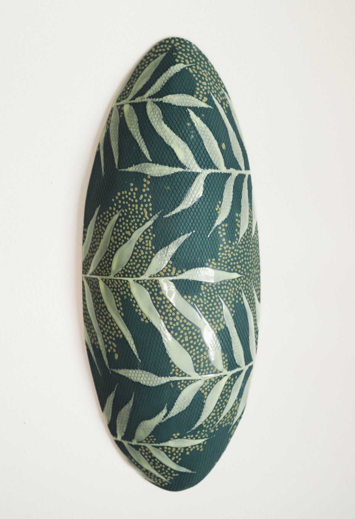 Medium Lime Leaf Wall Pod