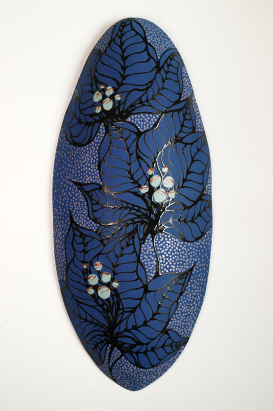 Medium Blue Wall Pod