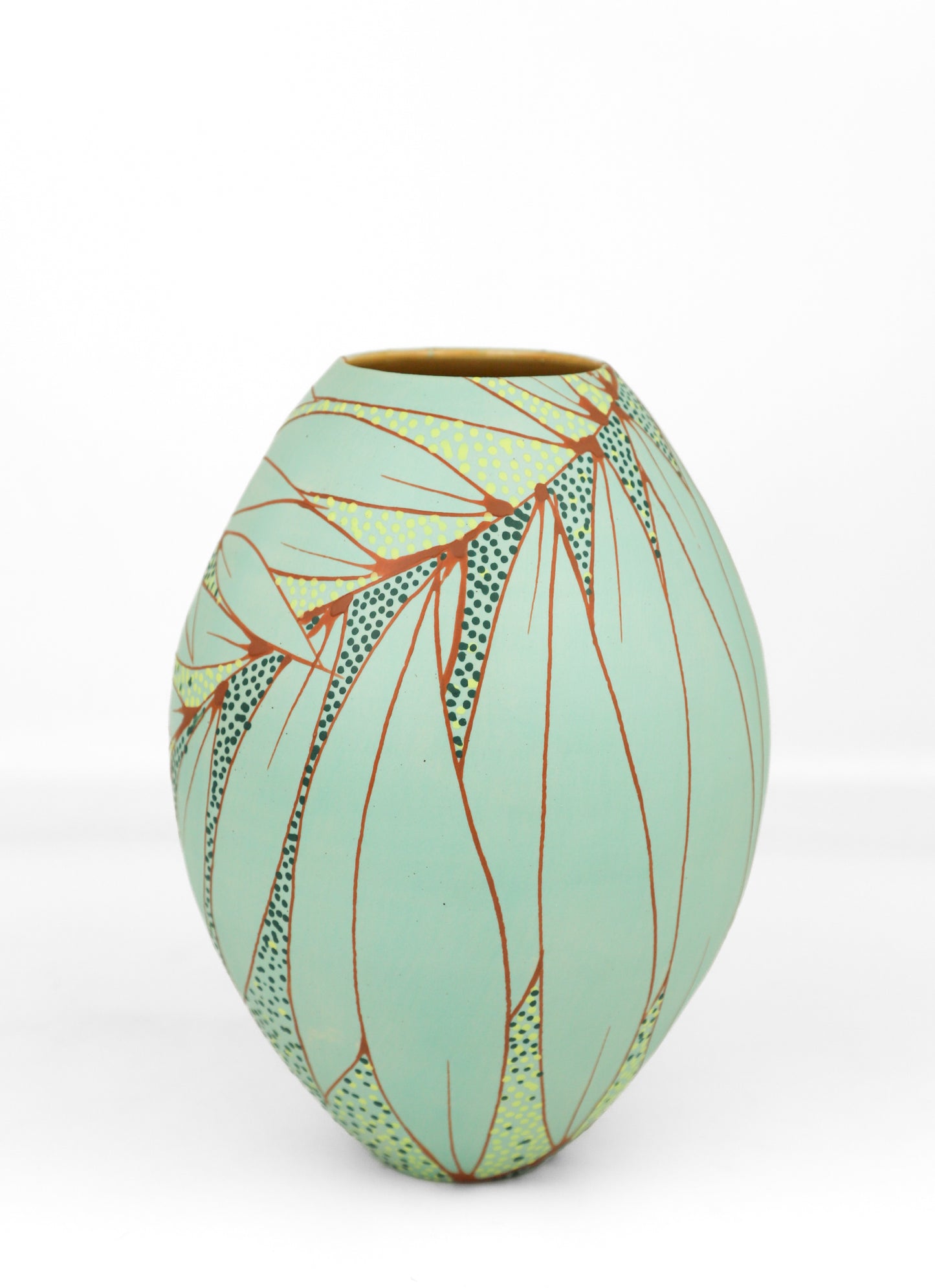 Large Seafoam Vase